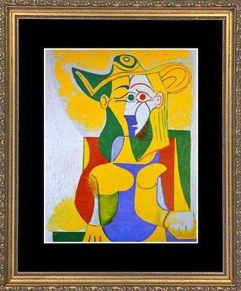 Pablo Picasso, Woman In Armchair