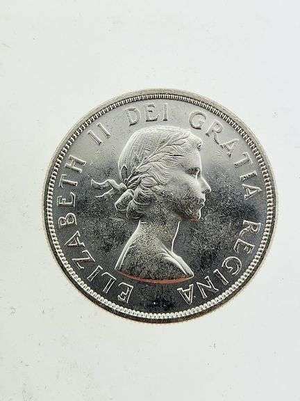 1957 Canadian Silver Dollar