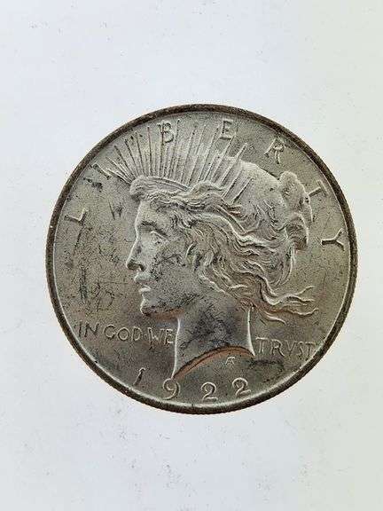 1922 Silver Peace Dollar