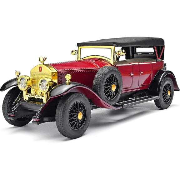 Phantom Car Model Metal Diecast with Lights Sound