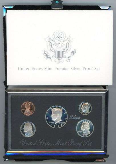 1990 Prestige Proof Set & 1998 Premier Silver Proof Set