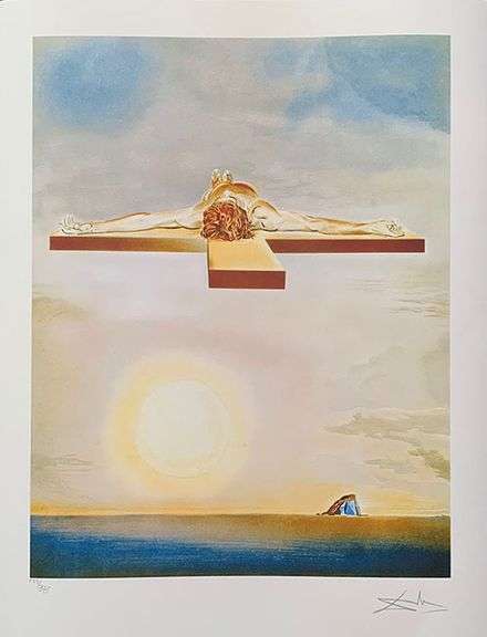 Salvador Dali, Christ On The Cross