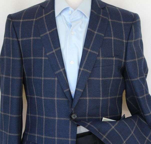 Wool and Cashmere, A Sharp Slim Fit Sport Coat