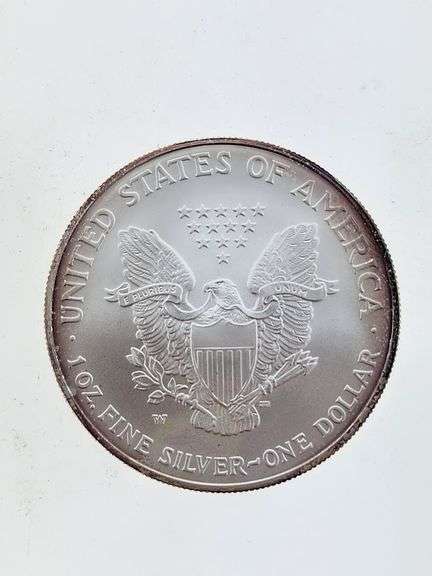 2007-W Burnished American Silver Eagle