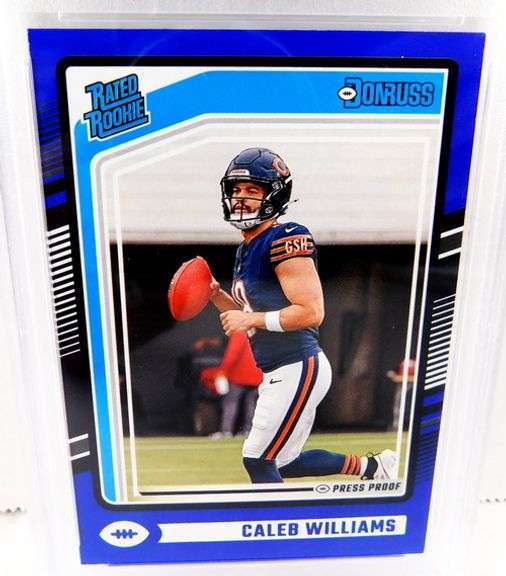 Caleb Williams 2024 Press Pass Football Card, 8 NM-MT