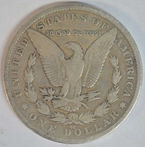 Scarce key date 1882-CC Morgan Silver Dollar