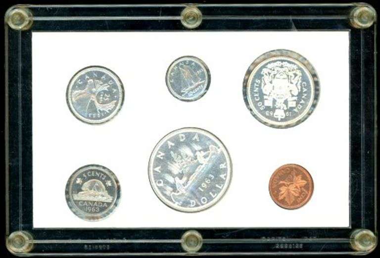1963 Canadian Silver Prooflike Set