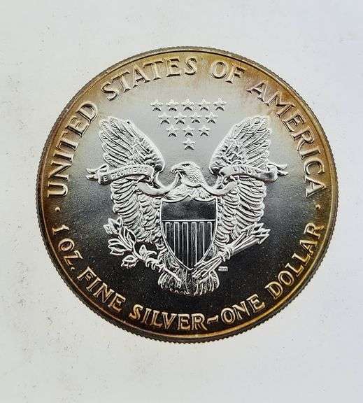 1988 American Silver Eagle, Toned