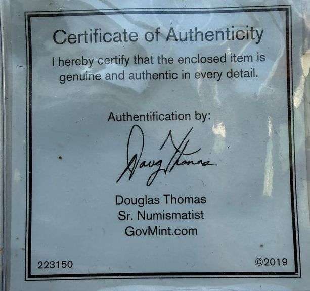 Pan Pac Unc 2 Troy oz Silver Octagonal Round