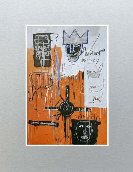 Colorful Jean-Michel Basquiat From 'The Art of Storytelling'