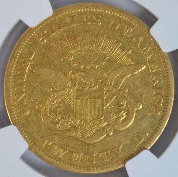 Very Scarce 1851-O Type 1 $20 Liberty Gold Piece. NGC XF45