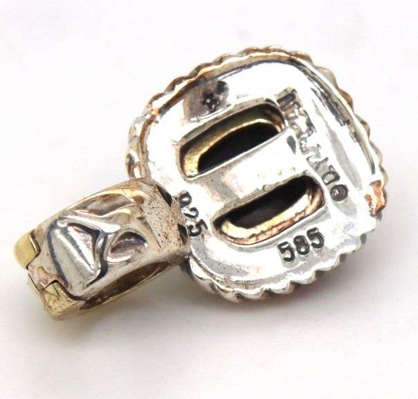 David Yurman black onyx pendant