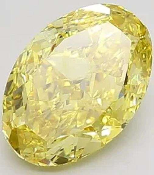 Superb I.G.I. Certified Lab Diamond - 5.01 Carats, Oval Modified Brilliant Cut