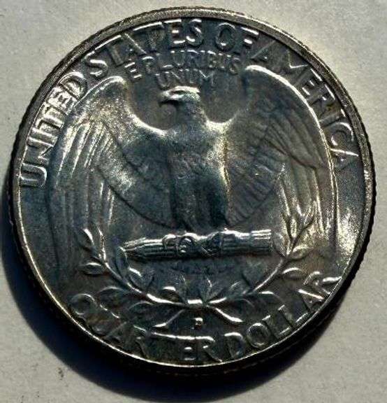 Gem BU 1937 D Washington Quarter