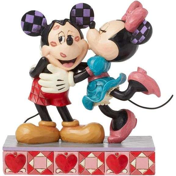 Disney Mickey and Minnie Hand Painted Limited Edition