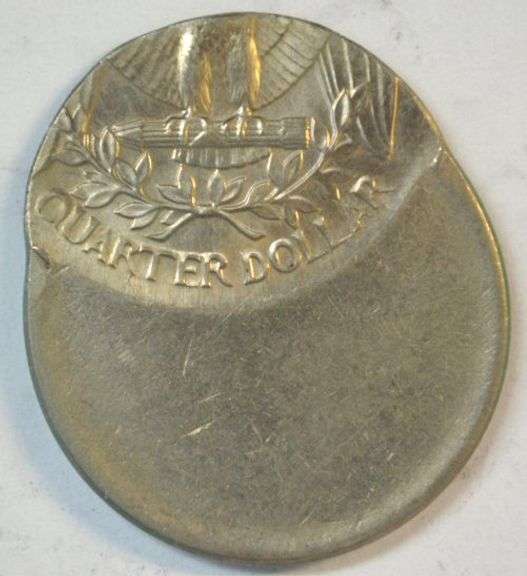 Gem BU Impressive 45% off-center Washington Quarter error