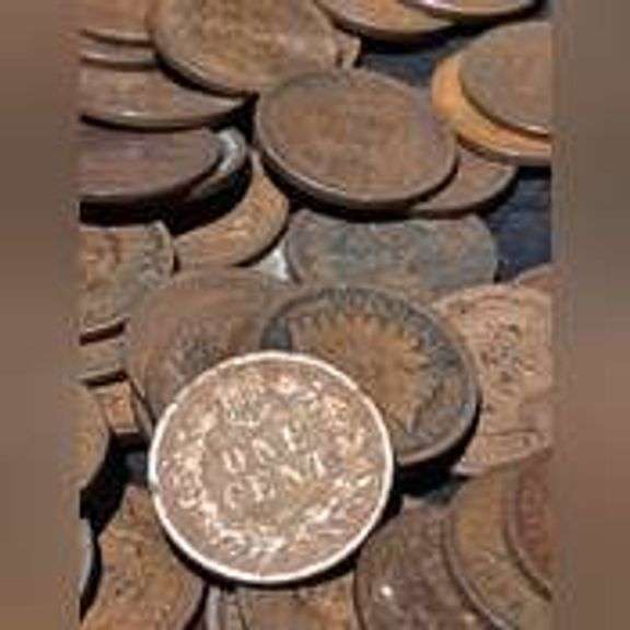 50 Indian Cents 20 1890 & 30 1900 Era