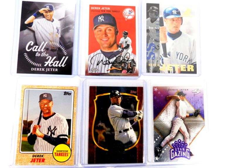8 Derek Jeter Baseball Cards