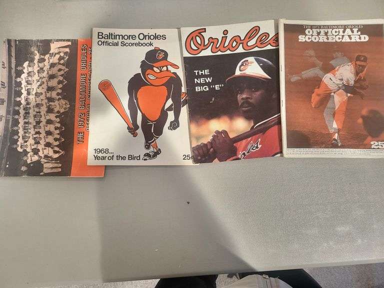 25 Rare Vintage Orioles Sports Publishing Magazine