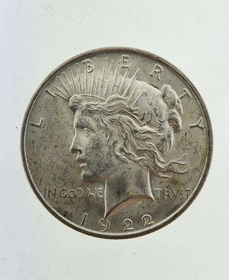 1922 Silver Peace Dollar