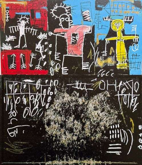 Colorful Jean-Michel Basquiat From 'The Art of Storytelling'