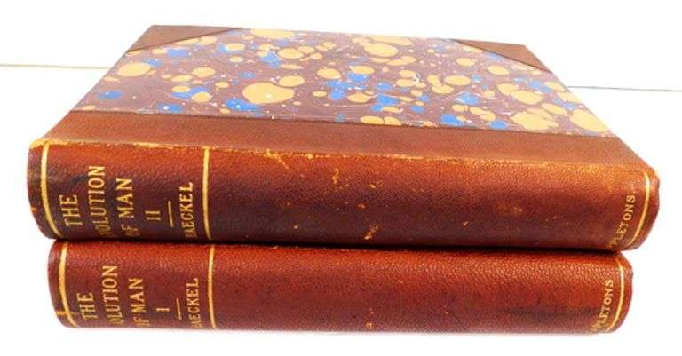 1896 Evolution of Man, 2 Volume Set