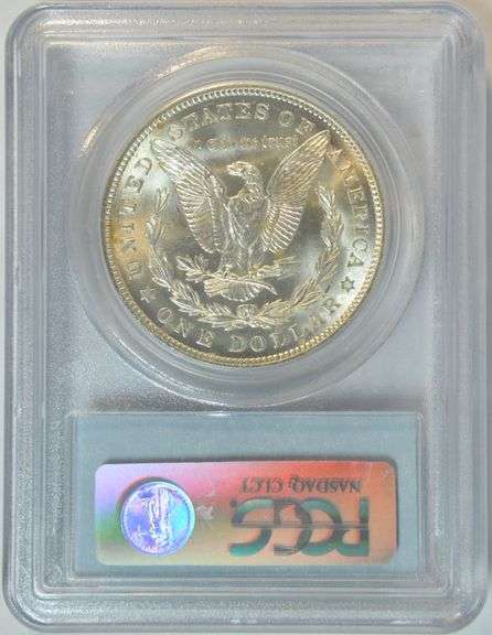 1921 Morgan Silver Dollar $1 in PCGS Holder MS64