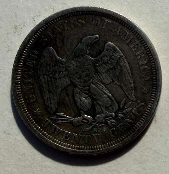 1875 S Twenty Cent Piece