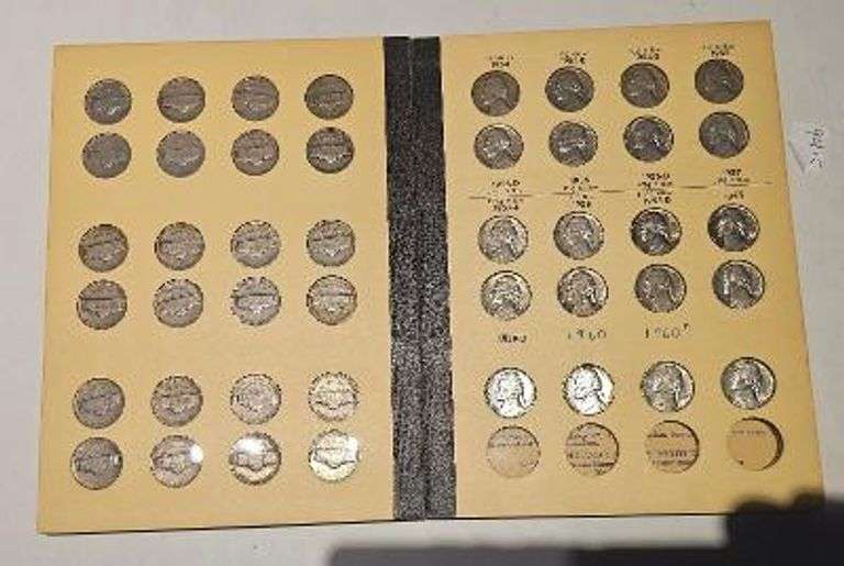 Two Jefferson Nickel Sets 1938-1962