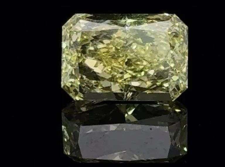 Magnificent I.G.I. Certified Lab Diamond - 2.06 Carats, Cut Corner Rectangular Modified Brilliant Cu