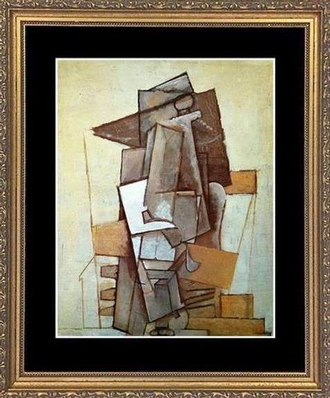 Pablo Picasso, Seated Man