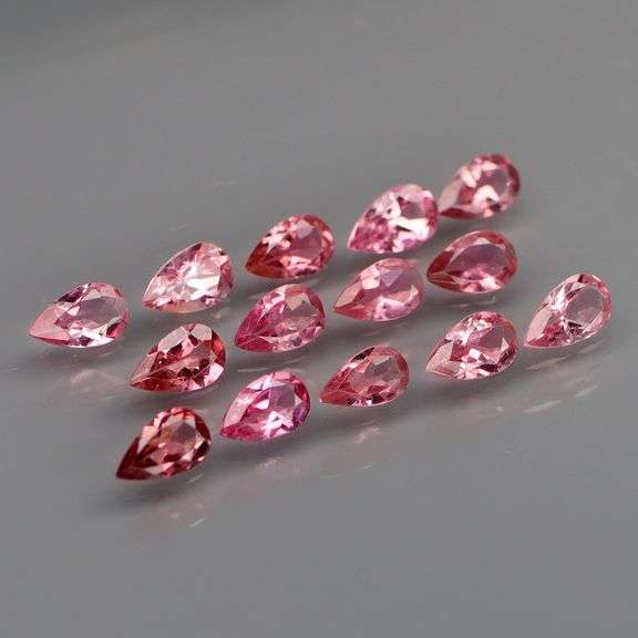 Real UNTREATED pink Tourmaline! 2.53 carats of it! 14 pieces!