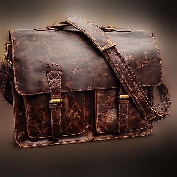 Handcrafted Leather Crossbody Bag