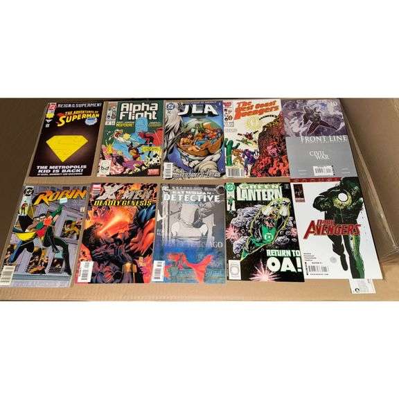 20 Comic Book Lot Assorted Superhero Collection