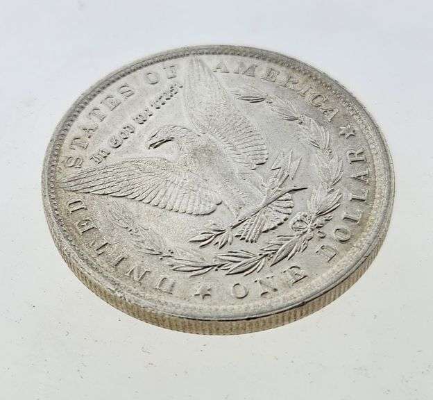 1890-O Morgan Silver Dollar, Extremely Weak Strike