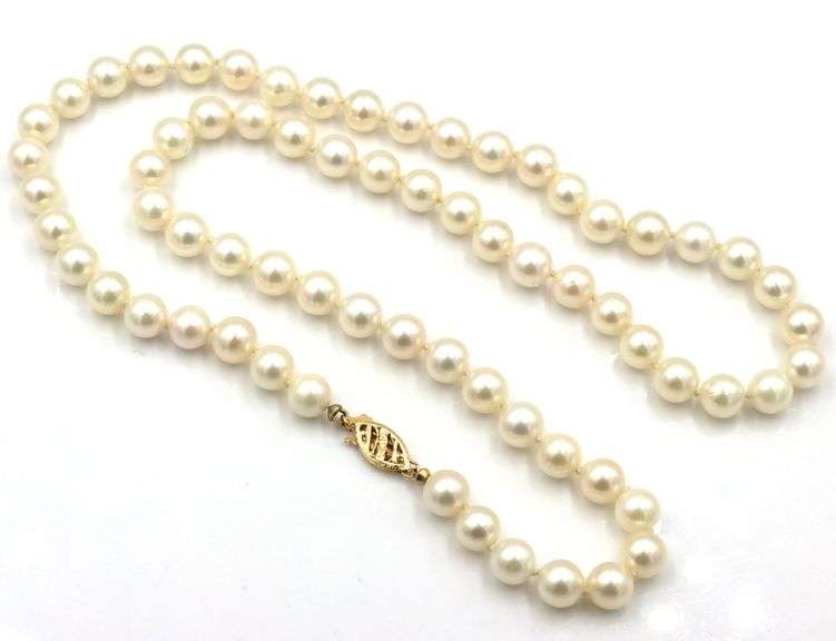 6.5-7mm Pearl necklace