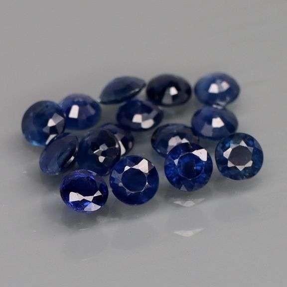 Deep color! 3.09ct cobalt blue Sapphire set! Heated only!