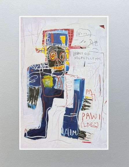 Colorful Jean-Michel Basquiat From 'The Art of Storytelling'