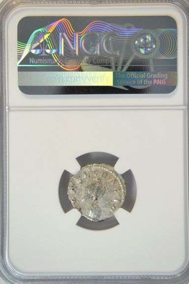 Razor-sharp Antoninus Pius Roman Silver Denarius, 138-161 AD. NGC XF