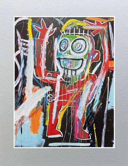 Colorful Jean-Michel Basquiat From 'The Art of Storytelling'