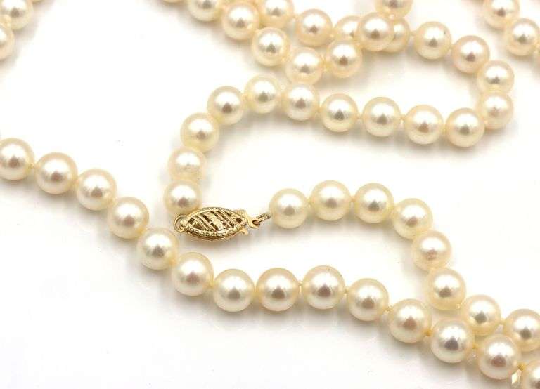 6.5-7mm Pearl necklace
