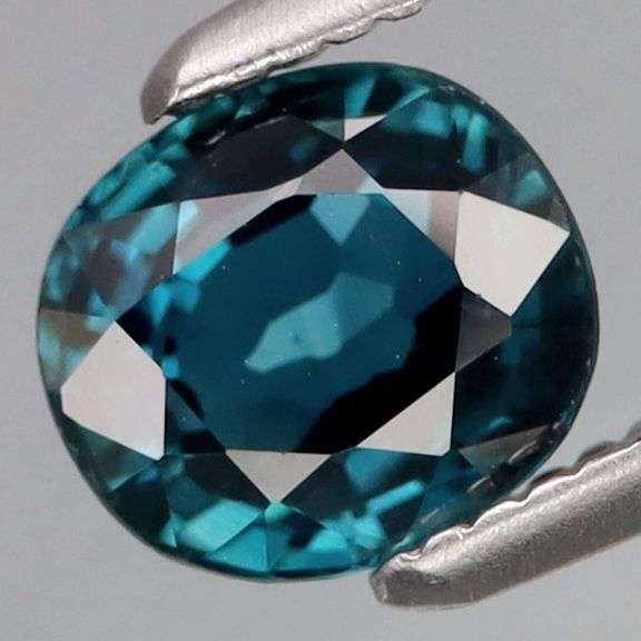 Outstanding color! 1ct London blue Sapphire! Heated only!
