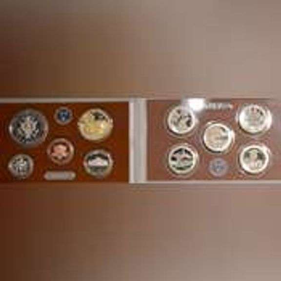 2017 2018 & 2019 US Proof Sets.