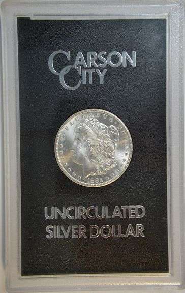 Choice BU 1883-CC Morgan Silver Dollar in original GSA pack