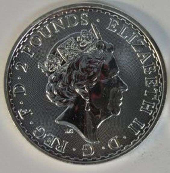 2023 Great Britain Britannia 1 oz Silver Coin Superb Gem BU .999 Fine Silver
