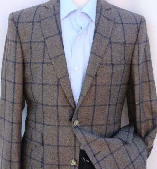 New Collection 2Button Slim Fit Flannel Sport Coat