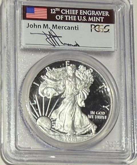Mercanti Signed 2014 W PCGS PR69 DCAM