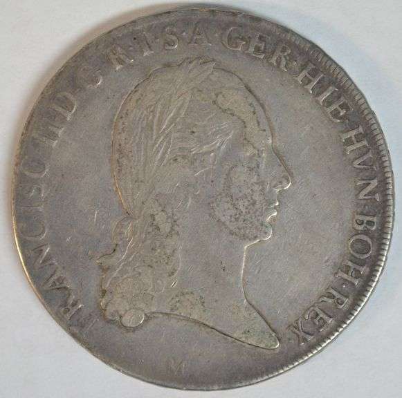 Scarce 1794 Austria-Netherlands 1 Thaler Silver piece