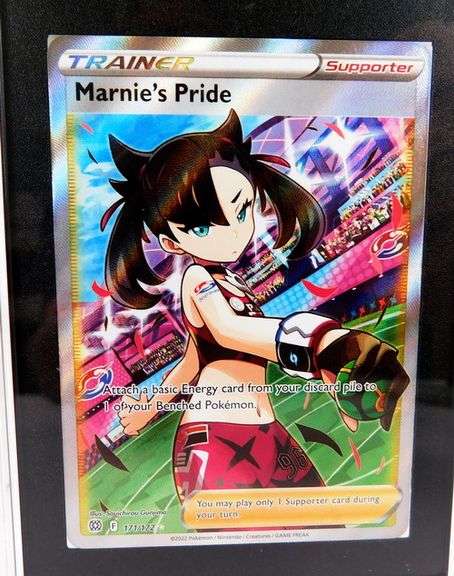 Pokémon 2022 Marnie's Pride Ultra Rare Card, 10 Gem Mint