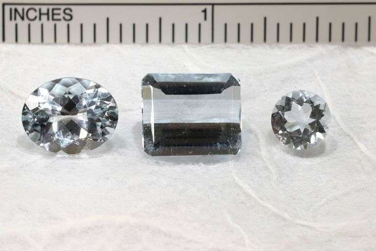 Sweet Natural Aquamarine – Lot of 3